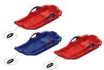 Snow Spider Sledge With Plastic Brakes- Pack Of 3