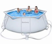 Bestway Steel Pro Metal Frame Round Pool 11ft 8in x 40"
