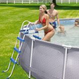 42" Coated Steel Frame Pool Ladder