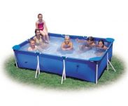 Intex Rectangular Metal Frame Pool No Pump 102 1/2" x 63" x 25 5/8"