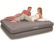 Intex Queen Size 2-In-1 Air Bed 80" x 60"