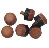 Cue Tips- Leather Screw M12 Pack Of 6