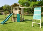 Gate Lodge With Swings, Slide, Clatter Bridge & Assault Course