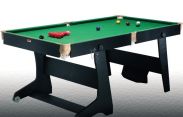BCE 6ft Folding Snooker/Pool Table (FS-6)
