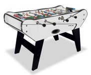 BCE Riley G1 4ft 6in Football Table With Telescopic Rods - White