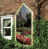 Garden Mirror Gothic Window