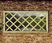 Garden Mirror Lattice Window