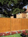 Professional Lap Brown Fence Panel