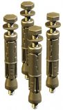 Metpost Anchor Bolts / Expanding Shield Anchors - Pack Of 4