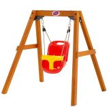 Wooden Baby Swing Set