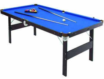 Plum 4ft 6" Pool Table With Folding Legs