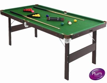 6ft Snooker Table With Folding Legs