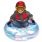 Snow Boogie Snow Globe Air Tube Inflatable Sledge