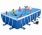 Intex Ultra Frame Rectangular Saltwater Metal Pool 10' x 20' x 52" With Sand Filter