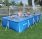 Rectangular Frame Paddling Pool 157" No Pump