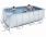 Bestway Steel Pro Silver Rectangular Frame Pool With Pump 165" x 73" x 48"