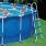 48" Coated Steel Frame Pool Ladder