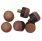 Cue Tips- Leather Screw M12 Pack Of 6