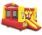 Clown Slide & Hoop Bouncer 12ft x 8ft x 7.5ft Bouncy Castle