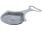 Snow Glider Silver Sledge Toboggan