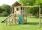 Gate Lodge With Staircase, Slide, Monkey Bars & Swing