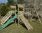 Carisbrooke Twin Towers With Swings, Slide & Tyre Rope