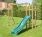 Monkey Bars With Slide