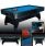 BCE 7ft Deluxe Black Cat Pool Table