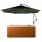 Canadian Spa Green Umbrella