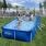Rectangular Frame Paddling Pool 157"