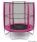 6ft Trampoline with Pink Enclosure