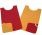 Reversible Training Bib- Red/Yellow