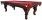 Riley Elise 8ft Cherry American Pool Table