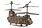 Radio Controlled Syma S022 Large CH-47 Chinook Cargo Transport Helicopter