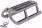 Snow Rodel Silver Sledge- Pack Of 4