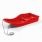 Snow Red Sledge Toboggan