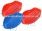 Stingray Sledge 3 Pack- Red, Blue, Red