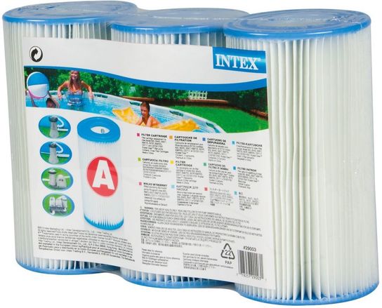 29003 Type A Cartridge Filter- Pack Of 3 by Intex