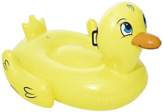 Kids Inflatable Ride On Rubber Duck Pool Float Lilo  by Bestway