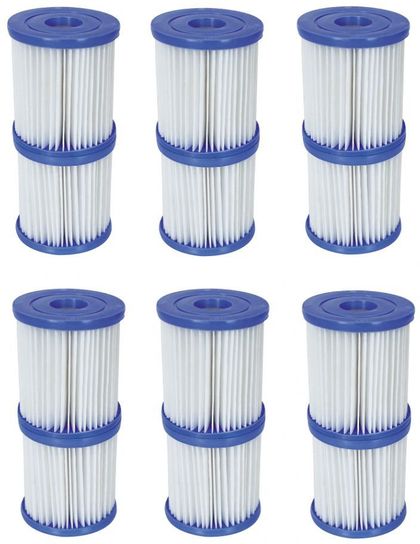 58093 Type I Cartridge Filter- 6 Pairs by Bestway
