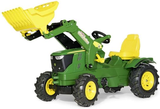 Rolly John Deere 6210R Tractor With Frontloader And Pneumatic Tyres