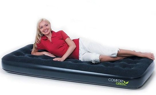 Single Comfort Green Air Bed by Bestway