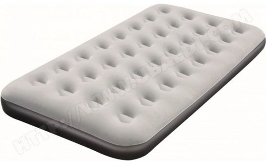 Twin Flocked Air Bed Phthlate Free 74" x 39" by Bestway
