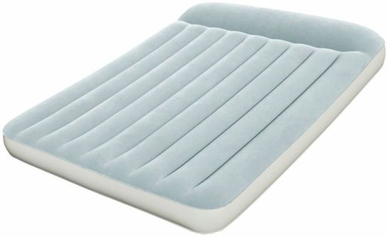 Double Aerolax Air Bed With Built-In Pump 75" x 54" by Bestway