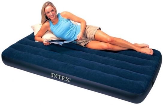 Twin Size Classic Downy Air Bed 75" x 39" by Intex