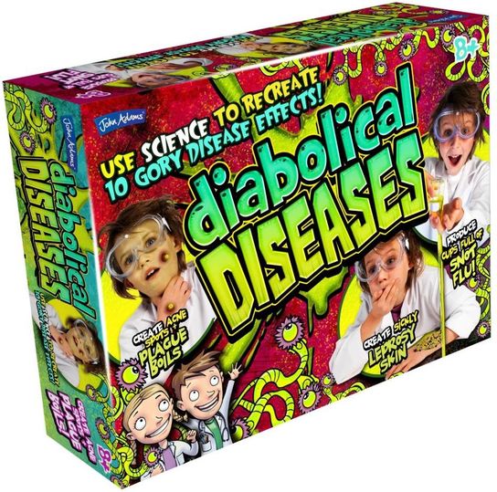 Diabolical Diseases- Damaged Box by John Adams