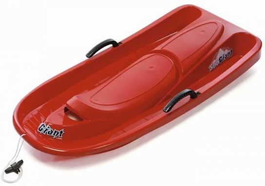 Sno Giant Red Sledge
