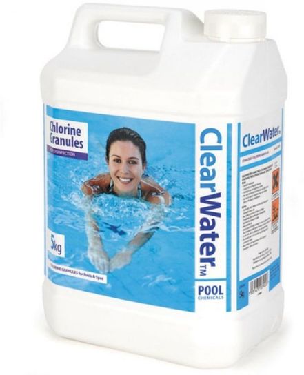 Chlorine Granules 5kg by Clearwater