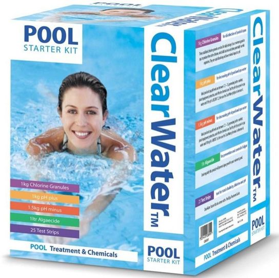 Pool Chemical Starter Kit by Clearwater