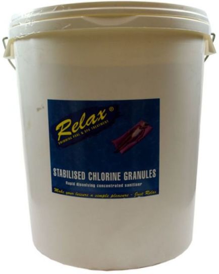 Stabilised Chlorine Granules 25Kg Bucket